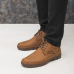 کفش مردانه مدل CLASSIC کد arya رنگ عسلی