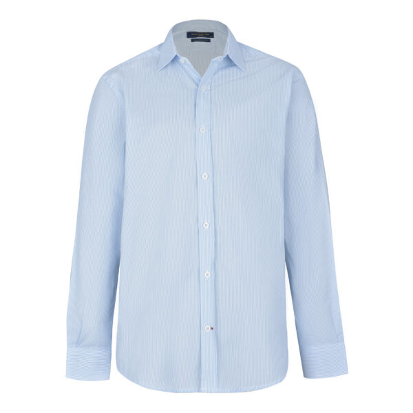 پیراهن آستین بلند یقه برگردان مردانه پاتن جامه مدل 04MC8528