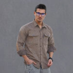 پیراهن آستین بلند مردانه مدل فوتر کد 1155-007