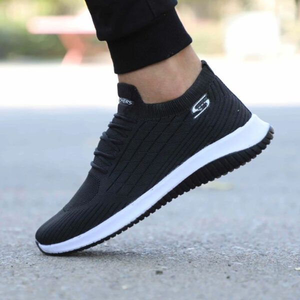 کفش راحتی مدل اسکای جورابی رنگ مشکی