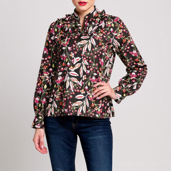 بلوز آستین بلند زنانه سرژه مدل 204533