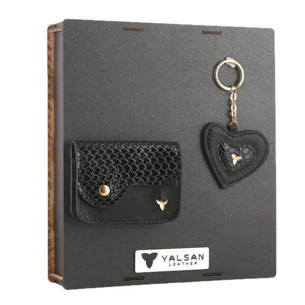 ست هدیه زنانه چرم یلسان مدل  دیلا کد DLN-MRV-01-132