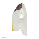 بلوز آستین کوتاه زنانه گردیه مدل 304253 رنگ سفید