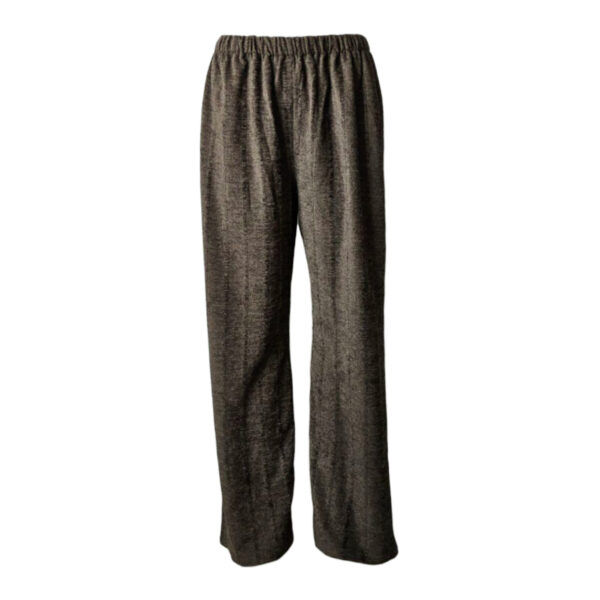 مانتو و شلوار زنانه مدل پاییزه مخمل کبریتی 3