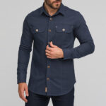 پیراهن آستین بلند مردانه پایتی جامه مدل مارون کد 17989299