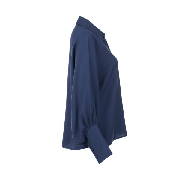 شومیز آستین بلند یقه انگلیسی زنانه سرژه مدل 207374